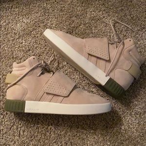 Tan/Beige Adidas w/ Strap